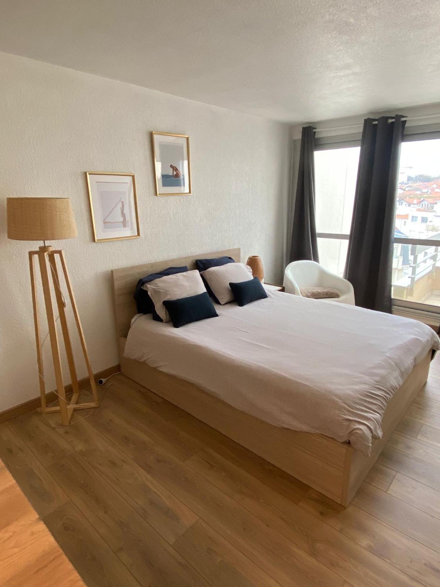 Studio Et Piscine Sur La Grande Plage 비아히쯔 외부 사진