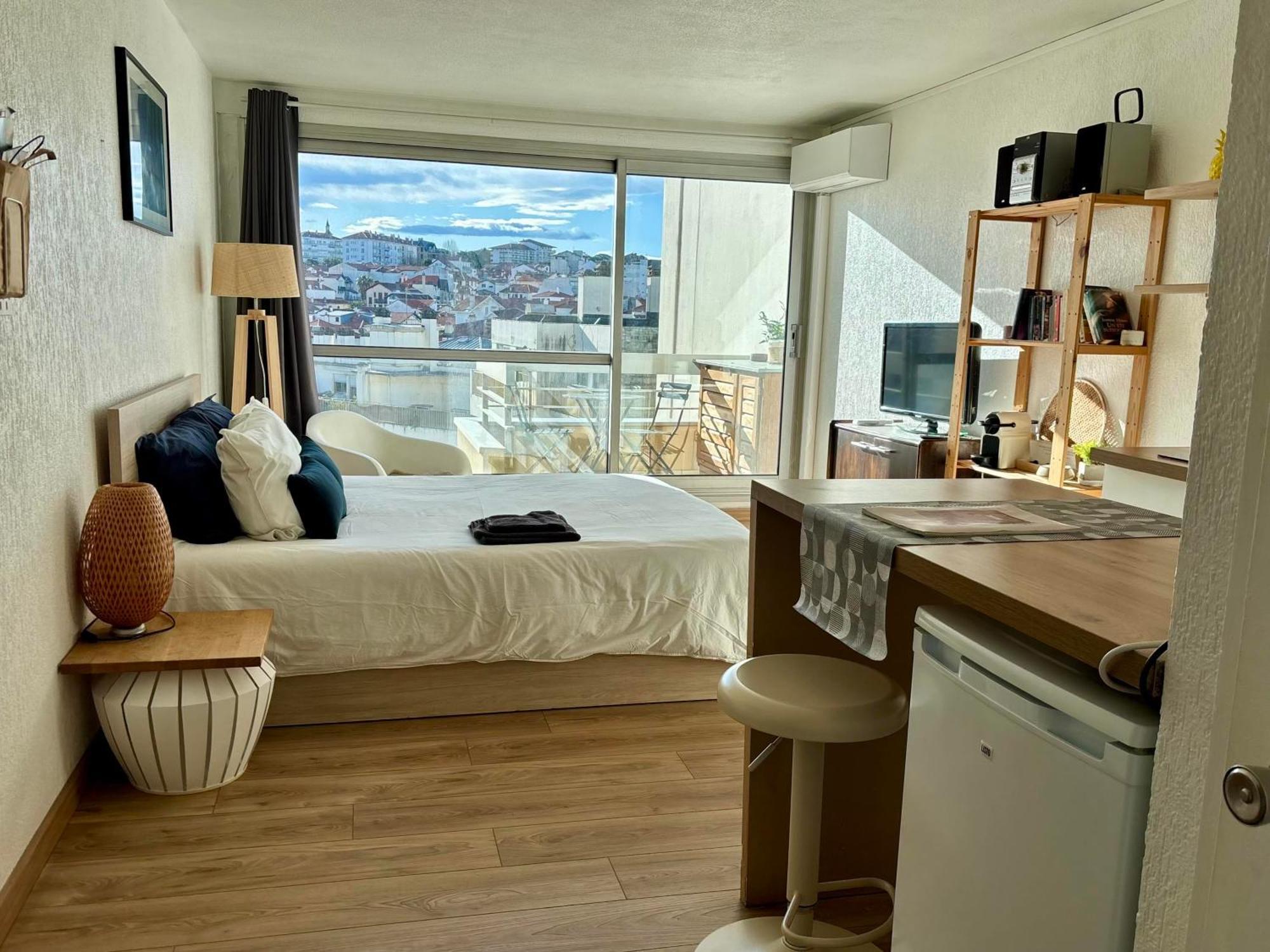 Studio Et Piscine Sur La Grande Plage 비아히쯔 외부 사진